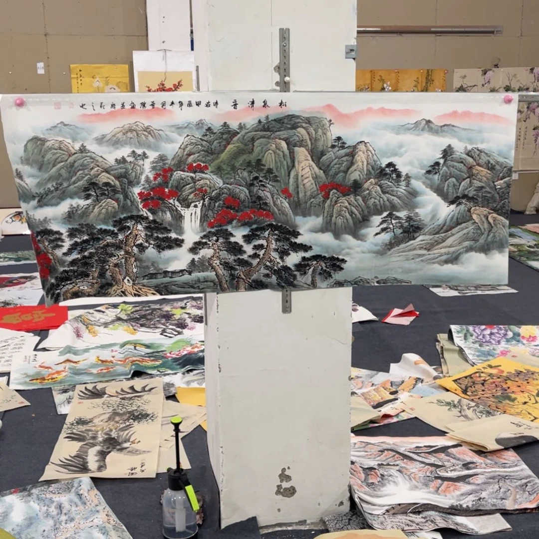 国画处理作品看好再拍哦