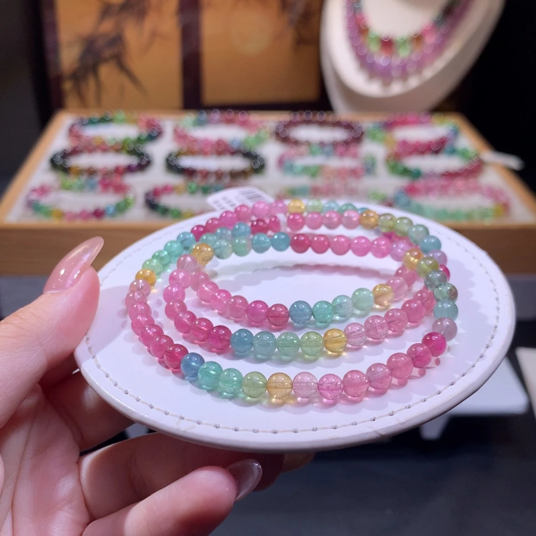 未镶嵌手链碧玺碧玺