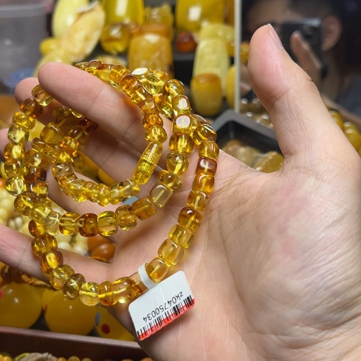 琥珀未镶嵌珠宝奇石