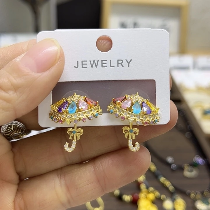 锆石纯铜合金饰品