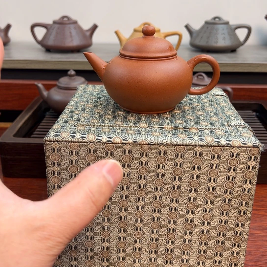 紫砂茶壶福利款：150cc 老红泥