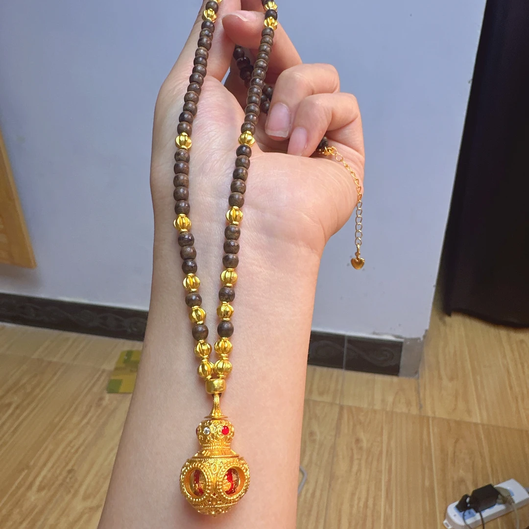 合金项链 潮家同款葫芦链子