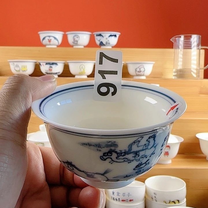 非正品手绘陶瓷茶具