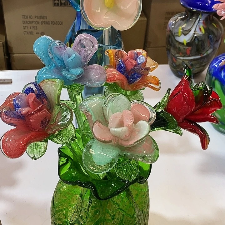 5支夜光花高45厘米宽12厘米