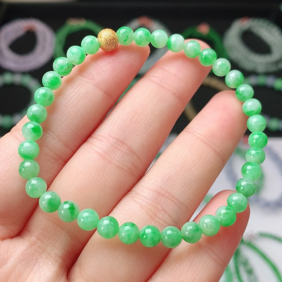 翡翠未镶嵌手链翡翠