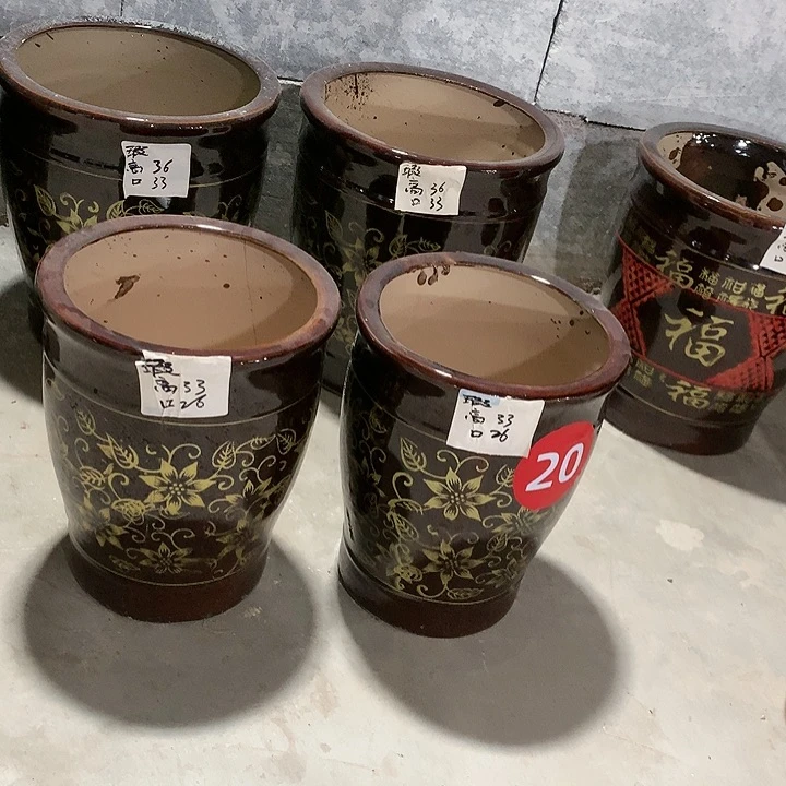 【闪购商品】陶瓷花盆默认微瑕