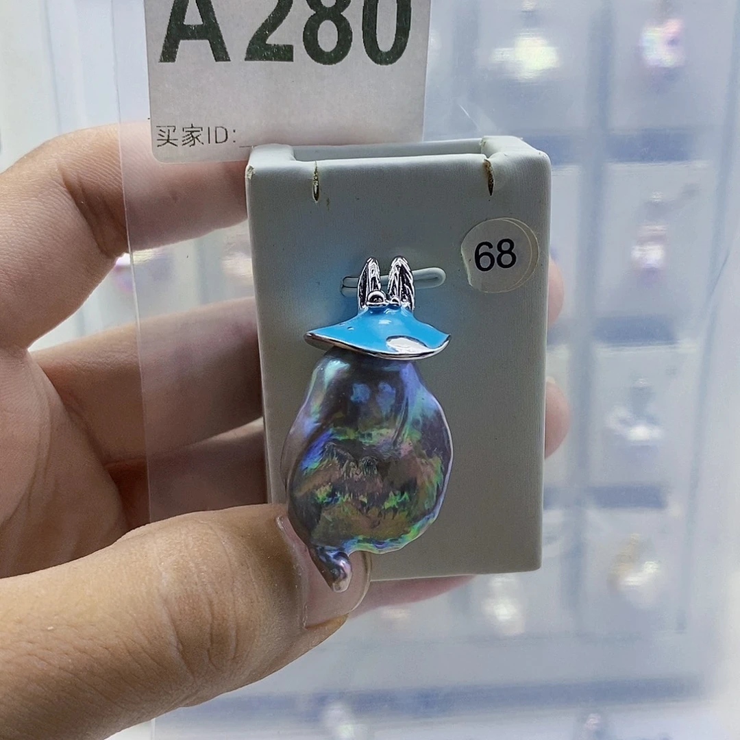 颈饰合金淡水珍珠