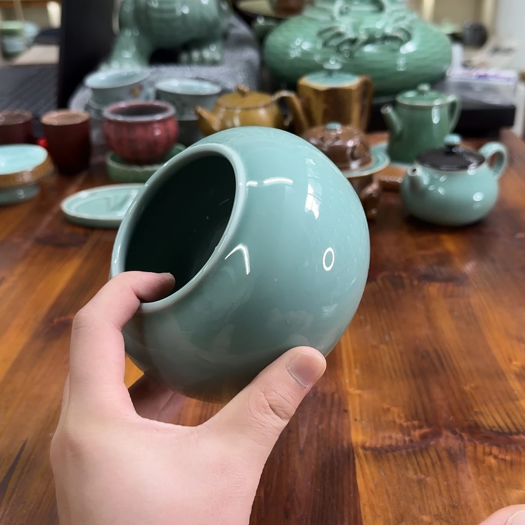 小仲青瓷茶器微瑕8478