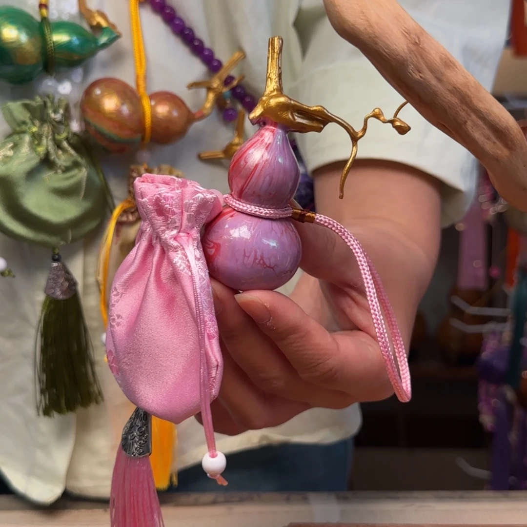 28 天然葫芦手作挂件