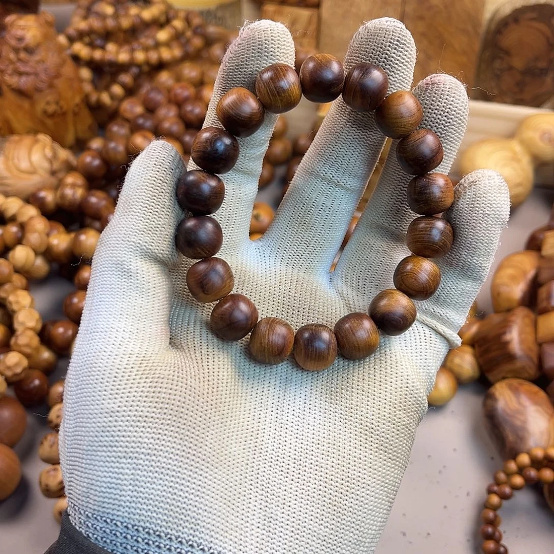 *****柏木（崖柏）手串/手链12老型雷击