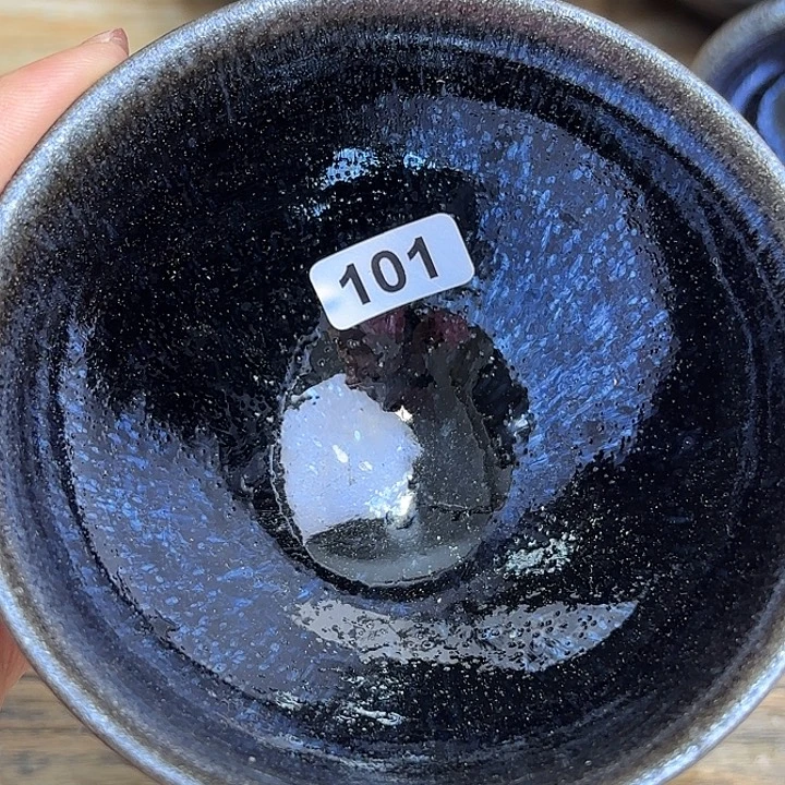 茶盏沐雨茶器柴烧主人杯