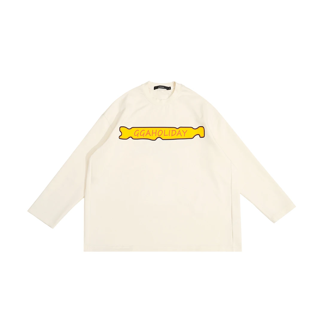 潮牌女装高级感美式街头潮流设计”闪光米奇“长袖T恤-151090