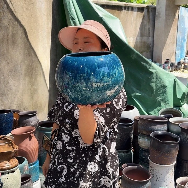 19口22高一个盆子。