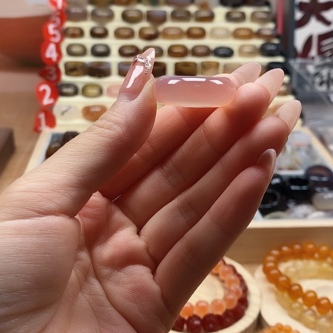 清****玛瑙/玉髓未镶嵌戒指