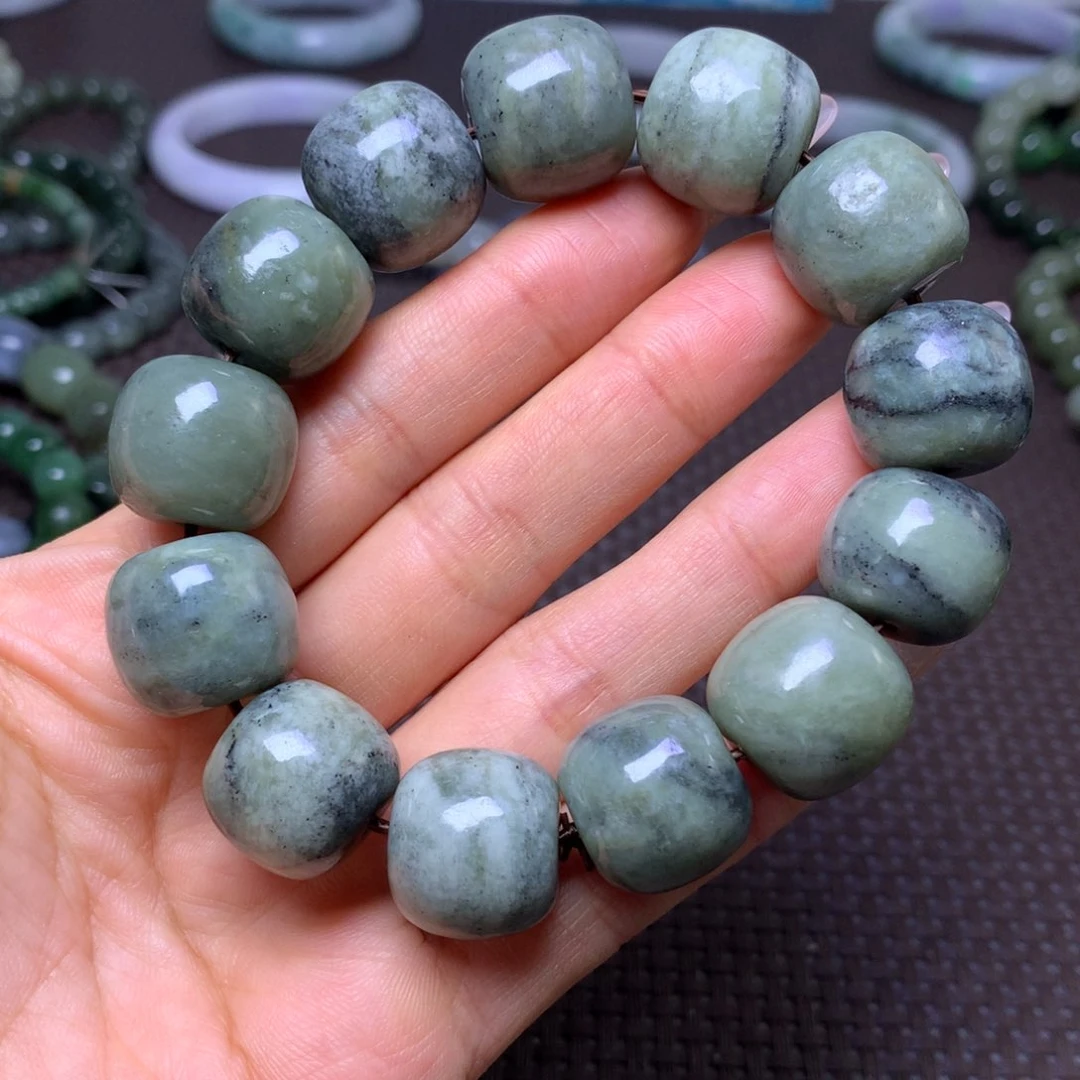 未镶嵌手串和田玉卡18