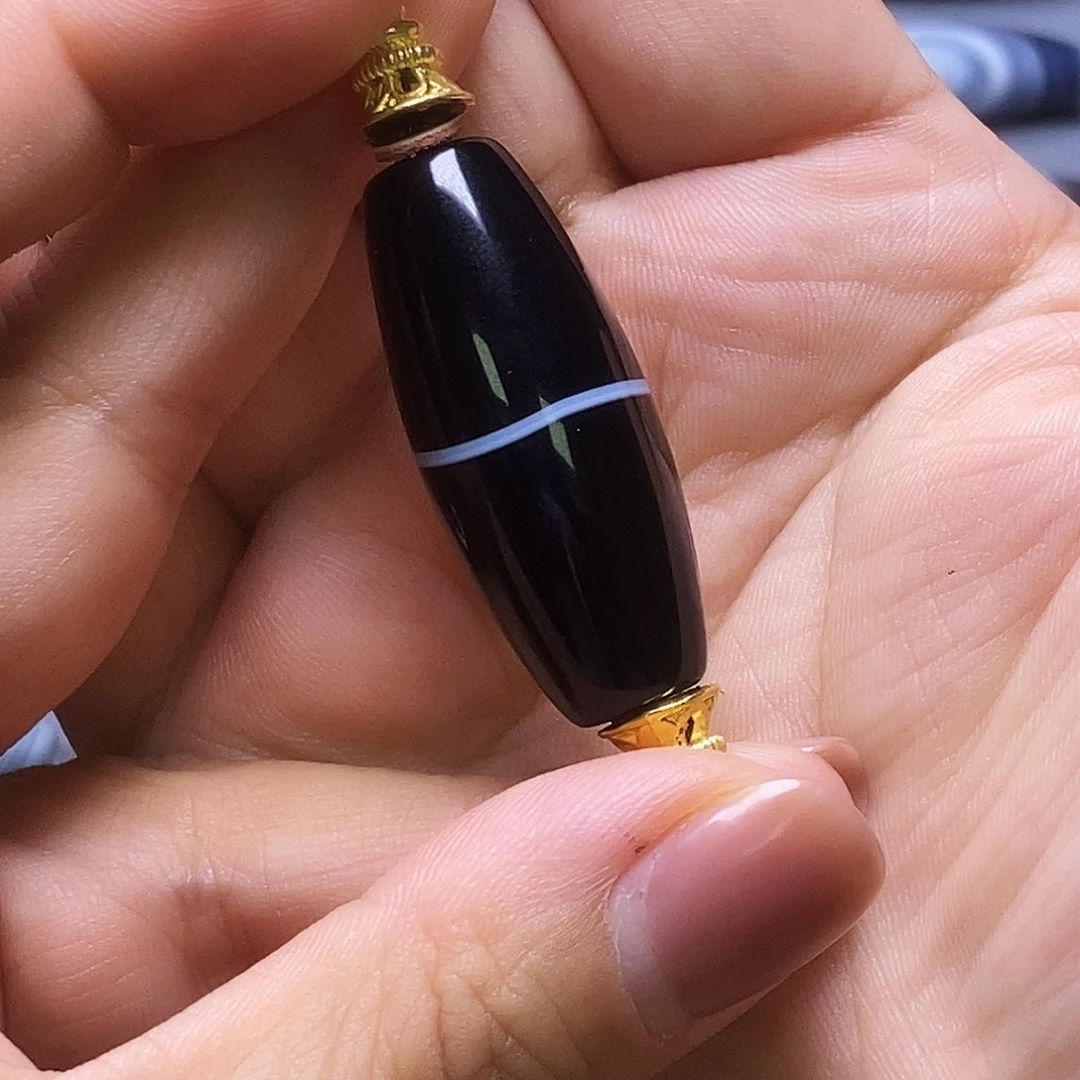 摸***后玛瑙/玉髓未镶嵌颈饰