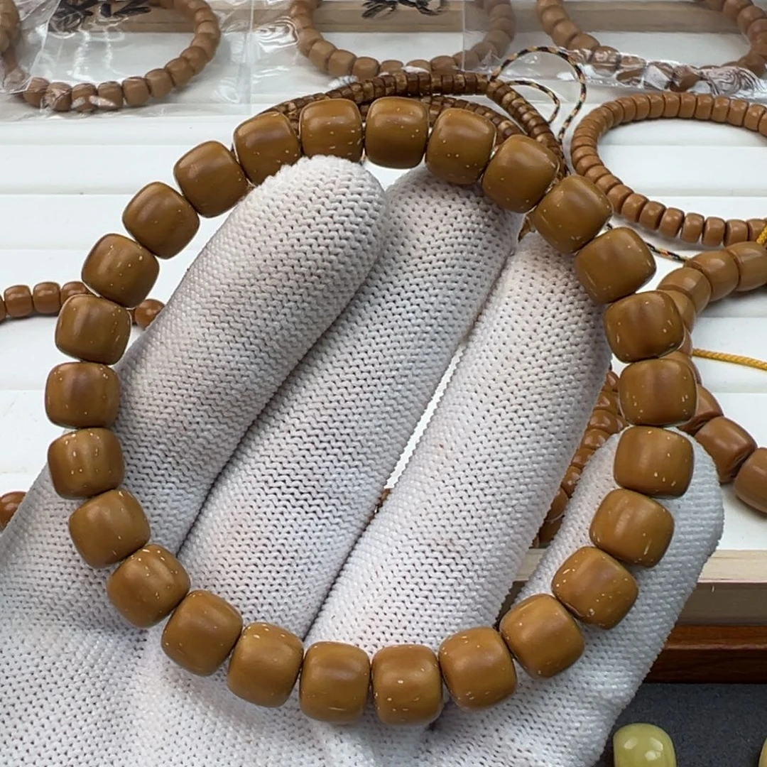 紫金鼠手串9.1大留白紫金鼠实心