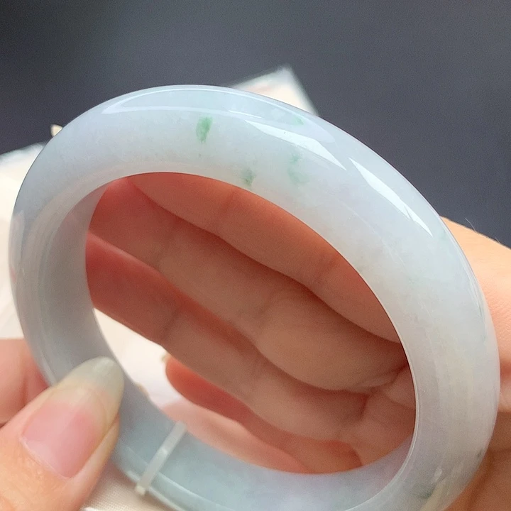 翡翠未镶嵌手镯60.4圈口