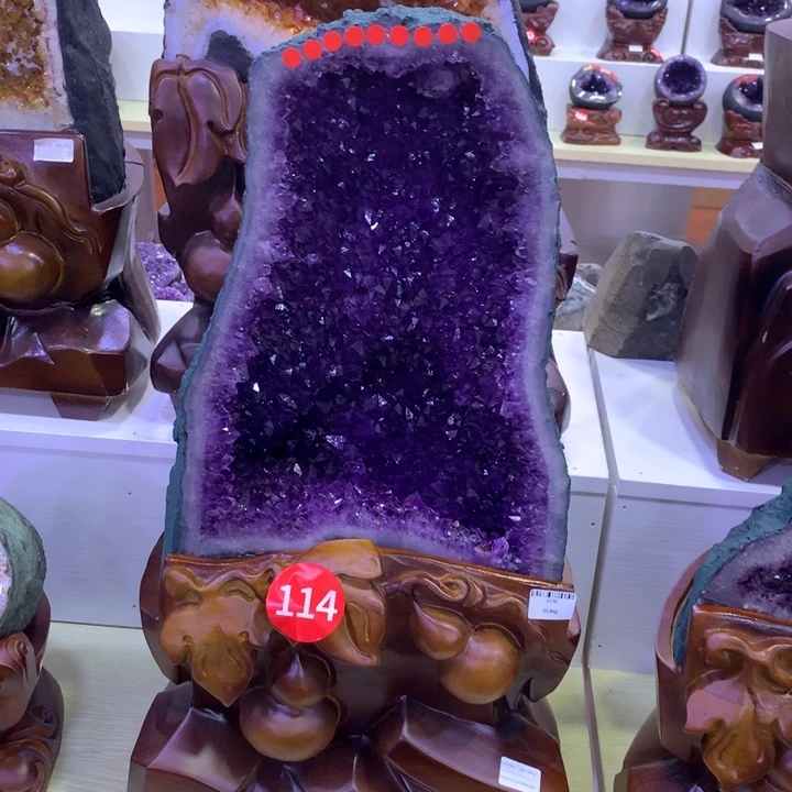 紫晶大型摆件（非配饰）未镶嵌晶