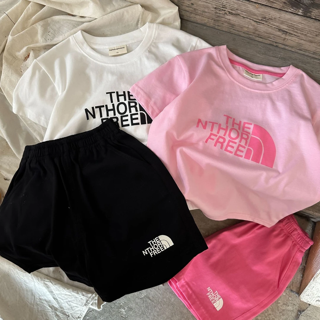 2025潮牌套装小童夏季两件套运动休闲短袖套装