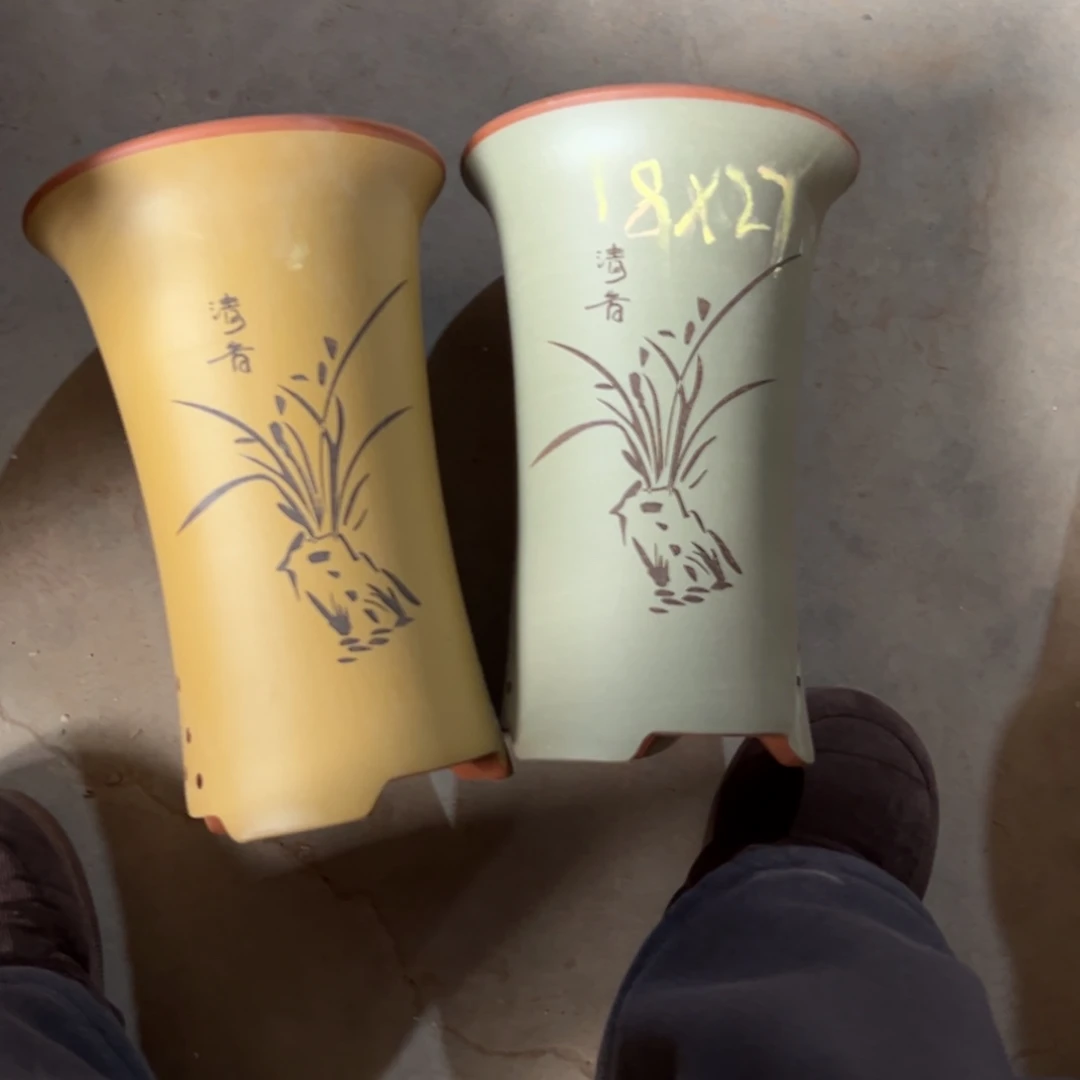 宜兴川阁紫砂花盆