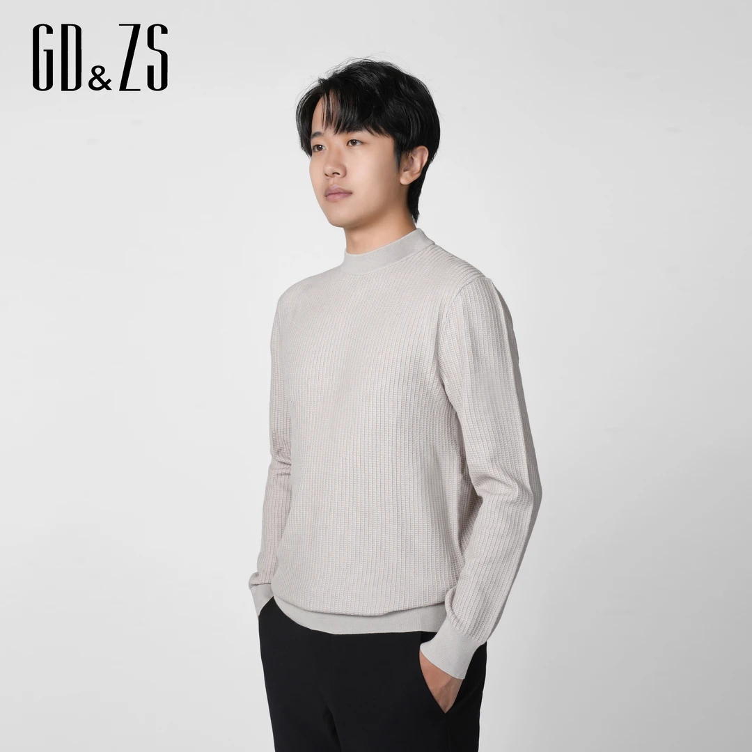 GDZS格度佐致品牌男装-秋冬新款男士柔软简约长袖线衫RCBIA1164