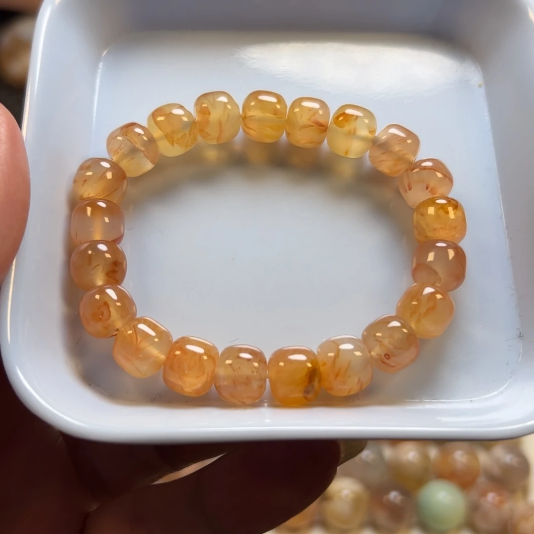 未镶嵌玛瑙/玉髓珠宝半成品