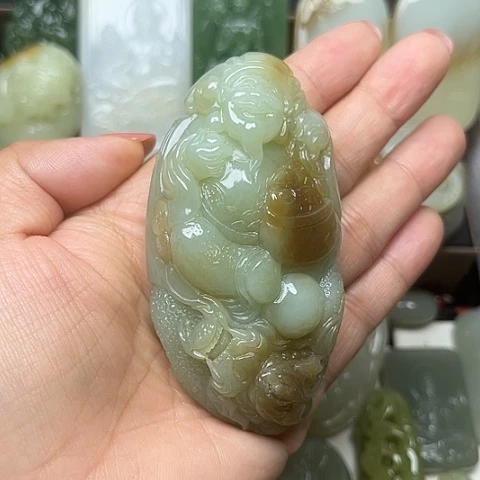 颈饰未镶嵌和田玉用****0