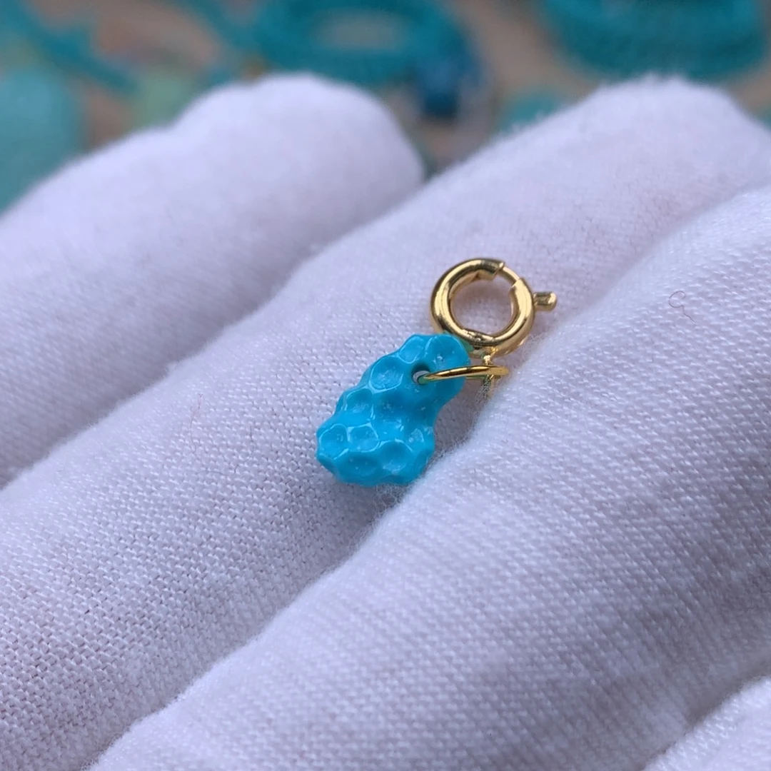 绿松石精品配饰未镶嵌