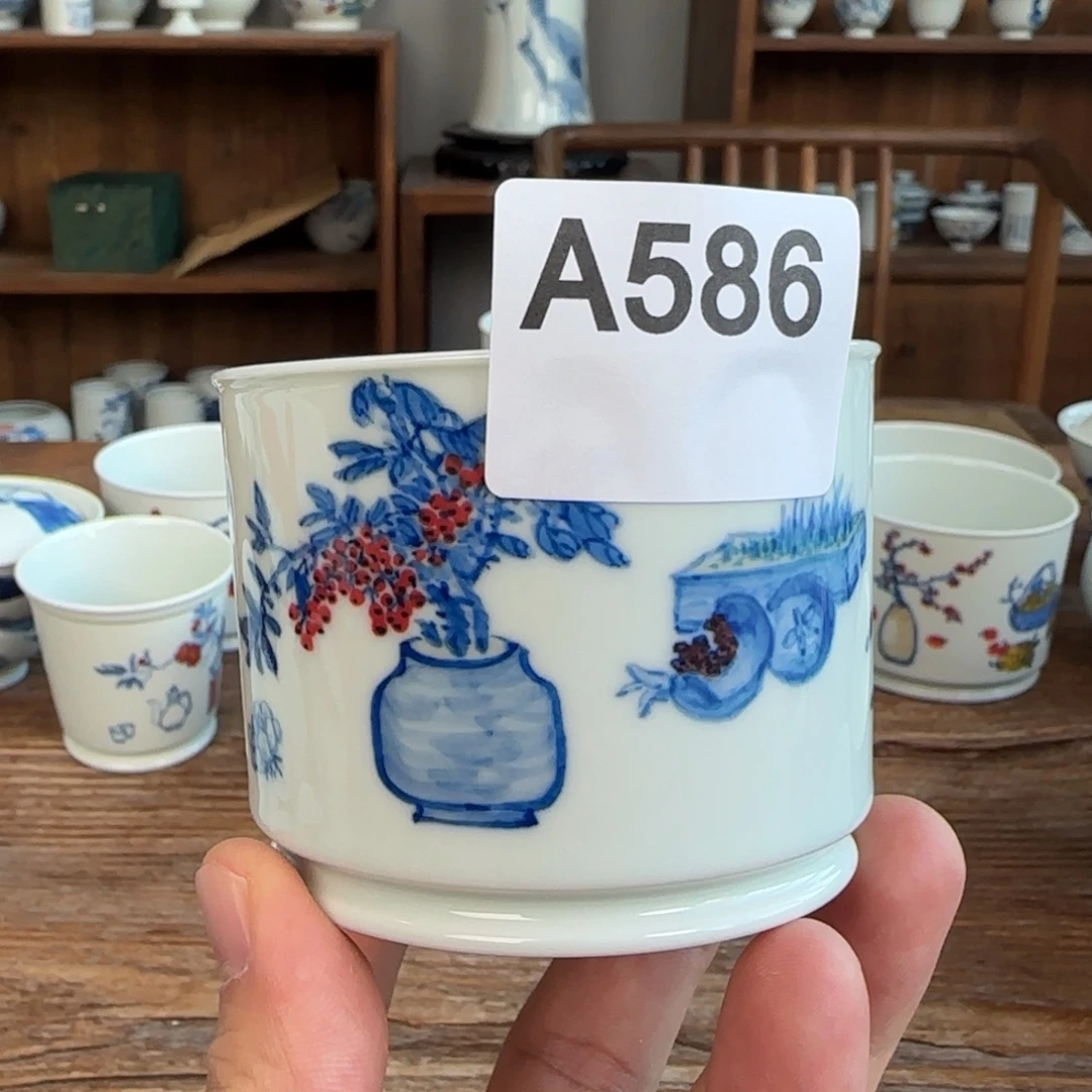 桦***什一泓手作586清供图容天杯