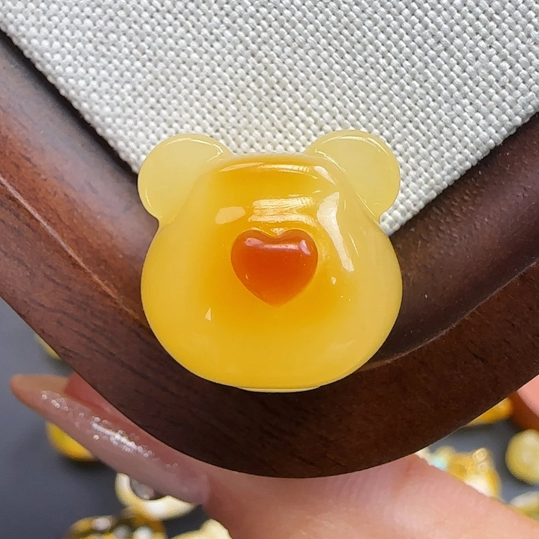 琥珀未镶嵌珠宝奇石蜜蜡