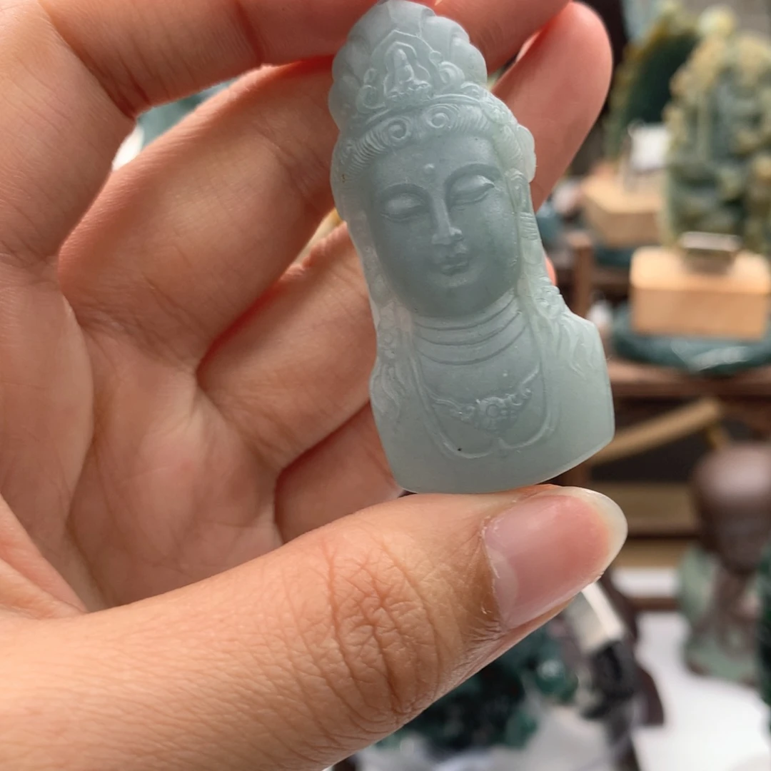 定制翡翠未镶嵌毛货不退不换