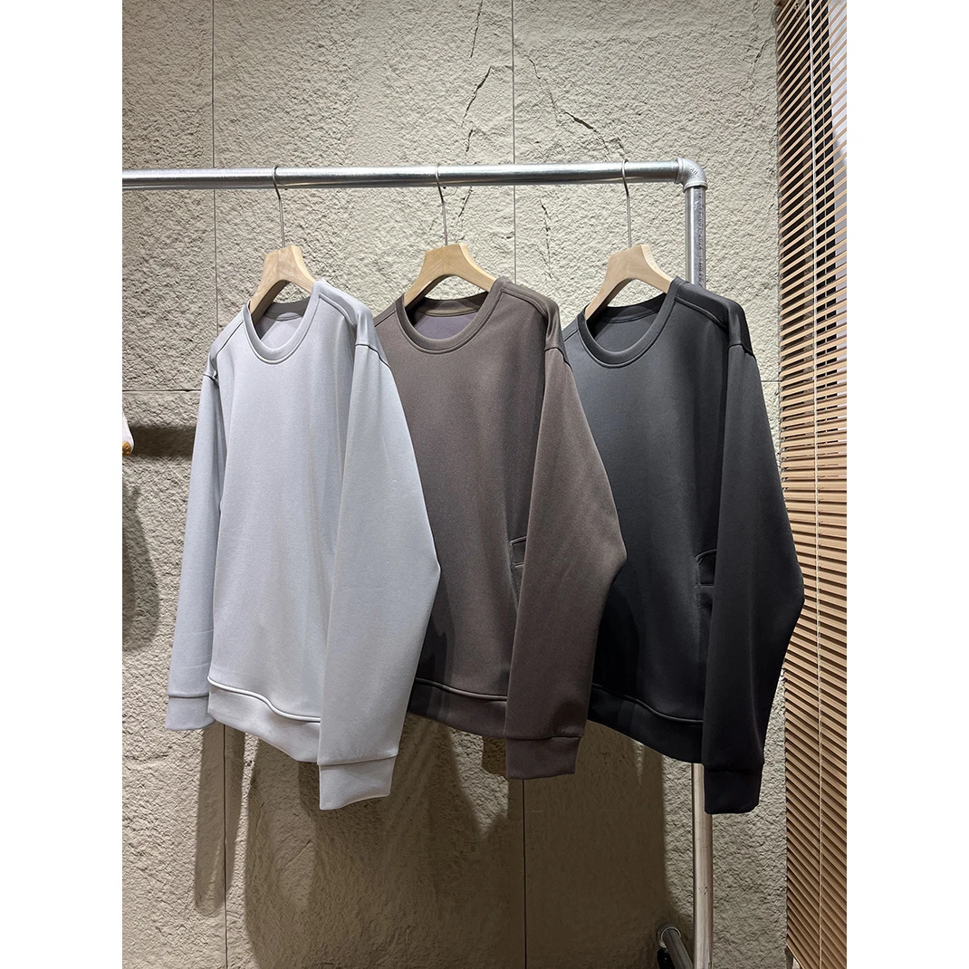 特 第二层肌肤~柔弹运动型空气层！春季休闲卫衣 C10 男装 H5107