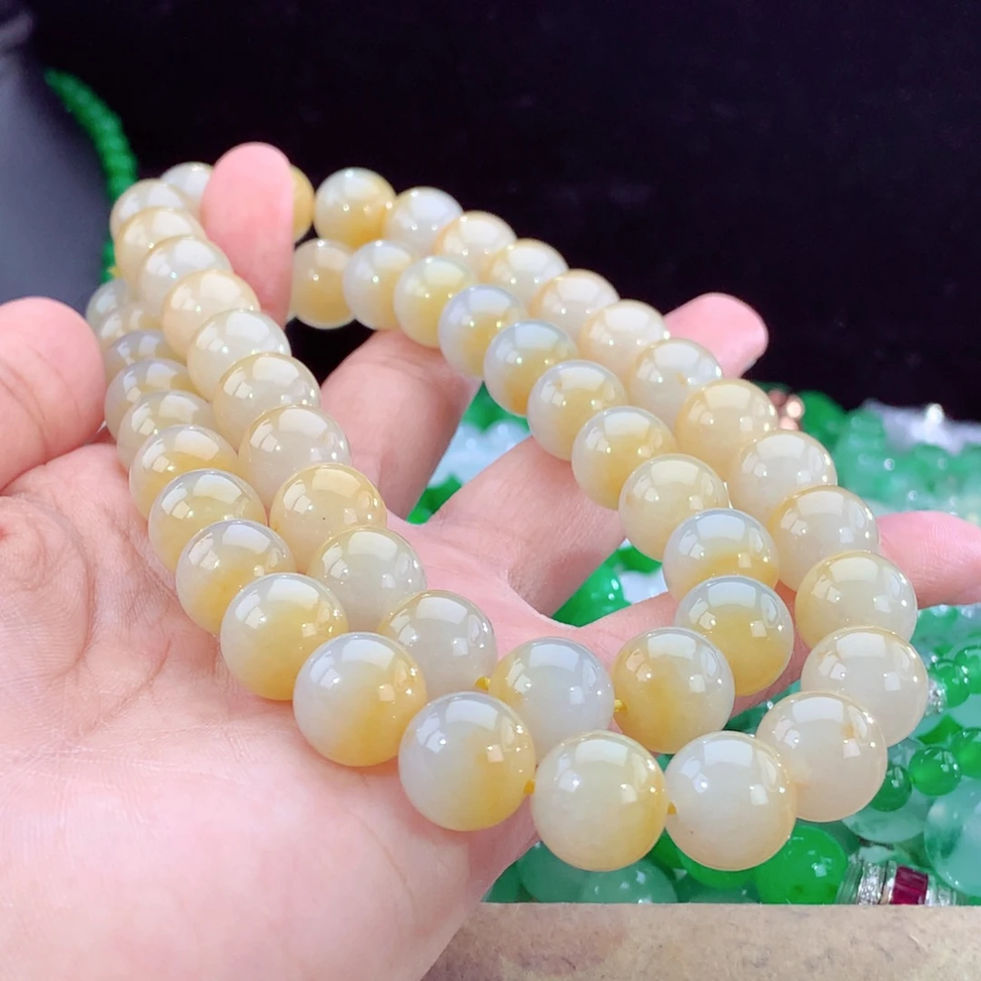 未镶嵌手串翡翠天然缅甸A货