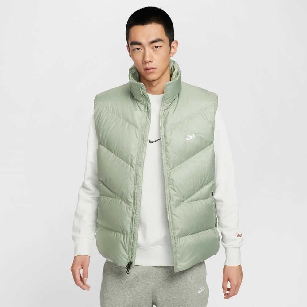 NIKE耐克双旦男时尚运动马甲WINDRUNNER STMNT羽绒背心HV2721-370
