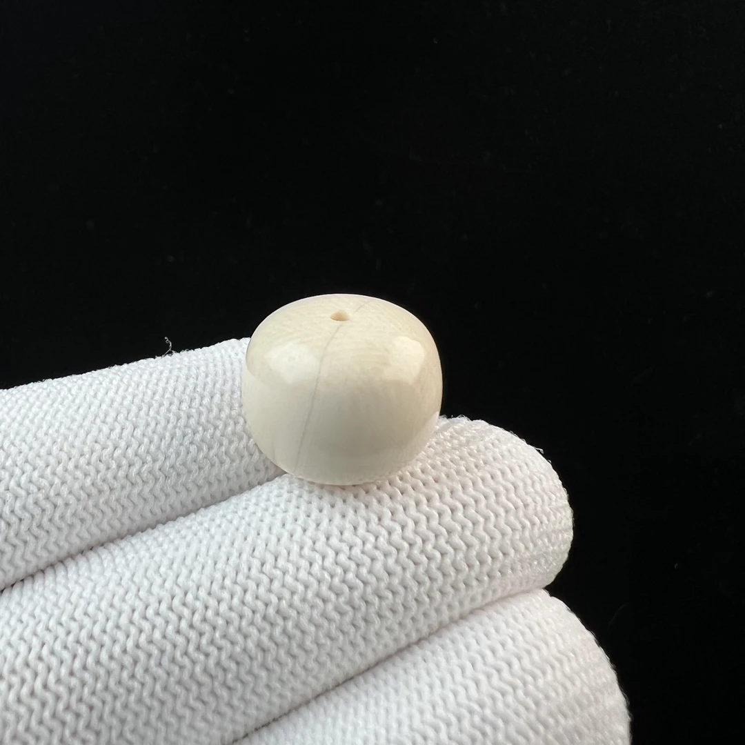 X6687天然猛犸牙 特价有水印墩子 16.5*12.8mm支持鉴定 假一罚四