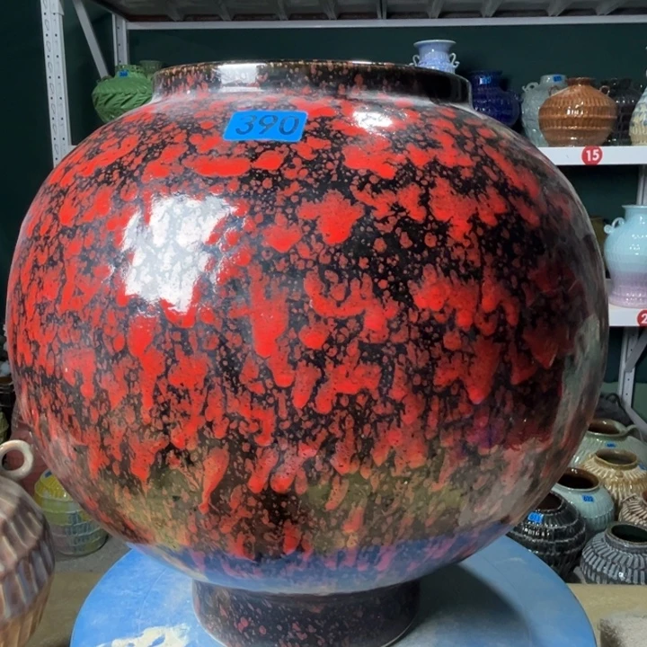 咸***方景德镇陶瓷花盆花器390