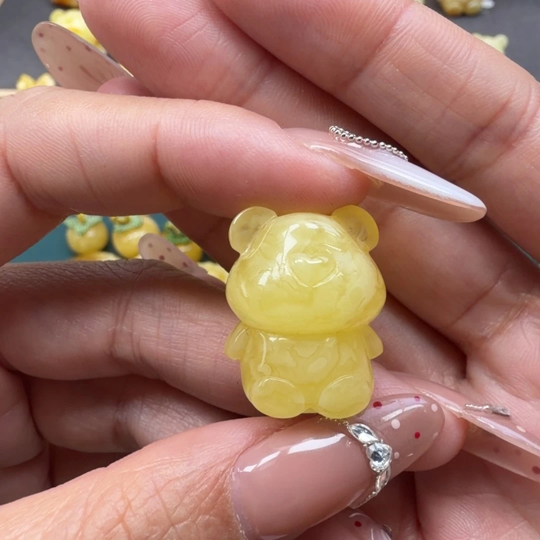 琥珀未镶嵌裸石蜜蜡