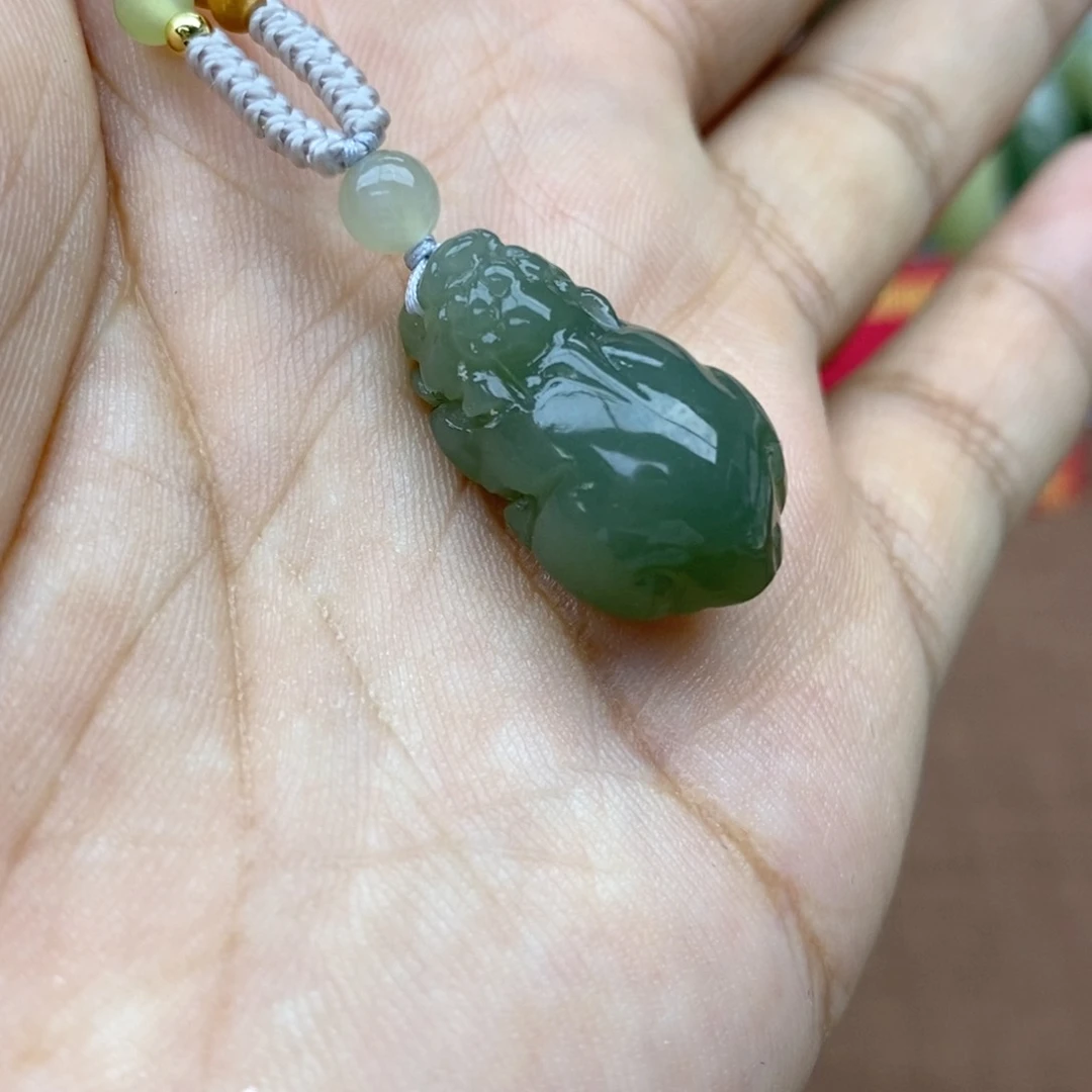 吊坠(不含链)未镶嵌和田玉