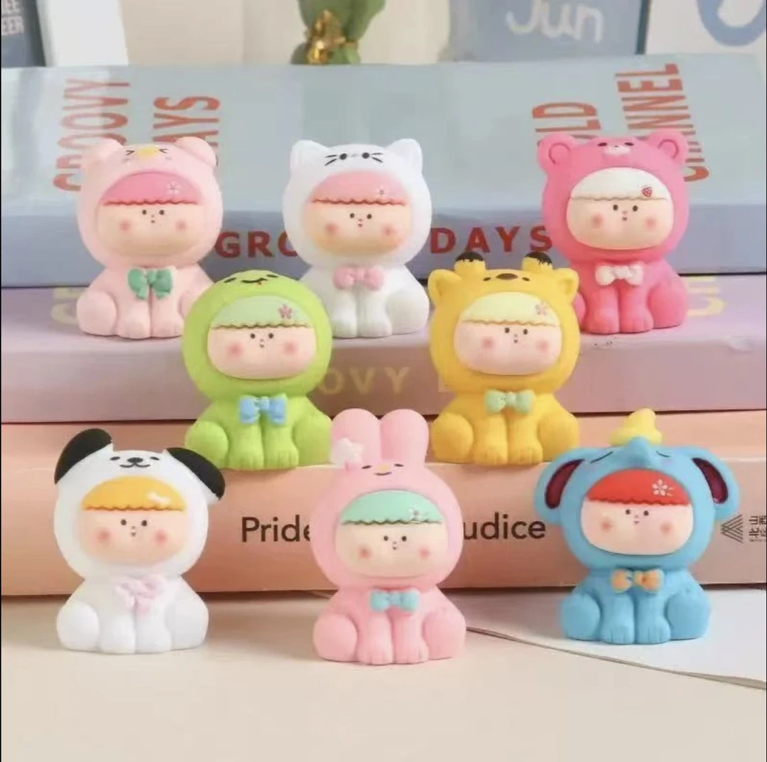 实色手感动物莉莉丝diy饰品桌面手办手工自制挂件工艺品盲袋