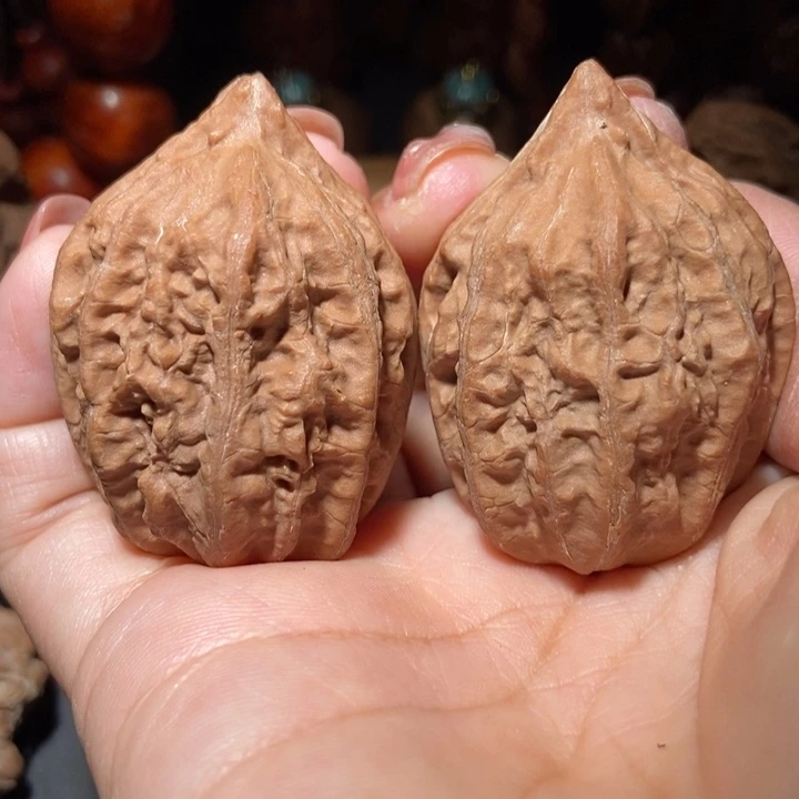 把件文玩核桃东北楸子小雪13