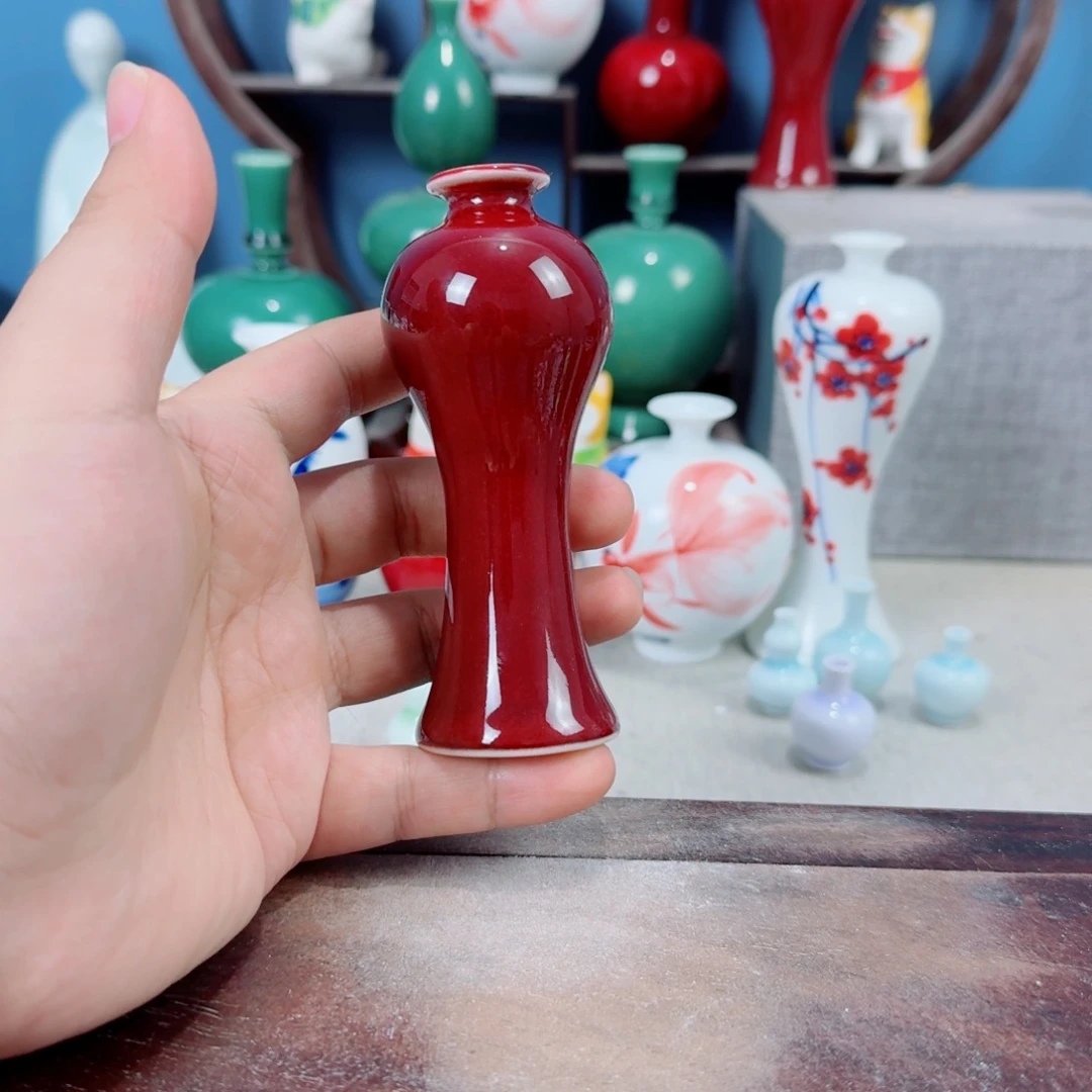 陶瓷手工小花器摆件