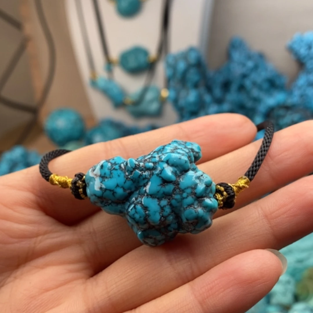 【闪购商品】未镶嵌绿松石珠宝半成品