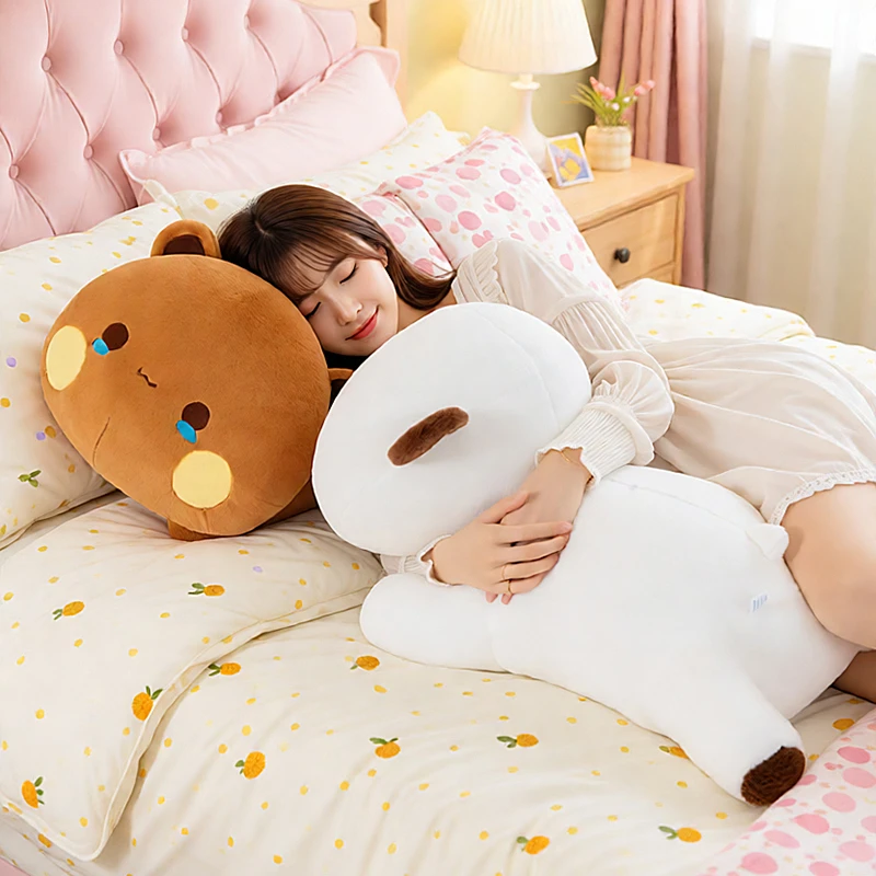 新款一二布布趴款长条抱枕毛绒玩具爆款布娃娃床上陪睡公仔礼物