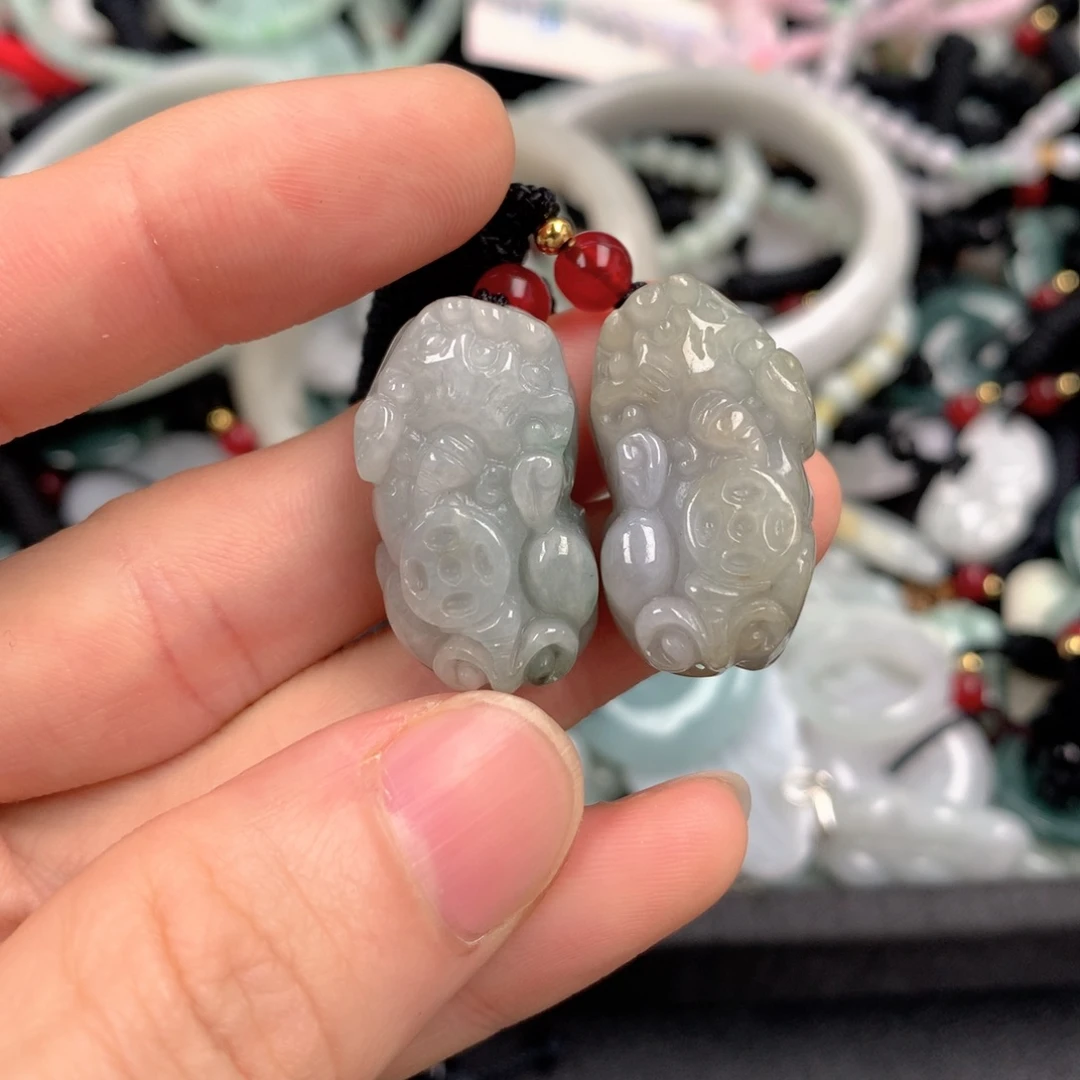 静***美吊坠(不含链)未镶嵌翡翠多样性发货翡翠