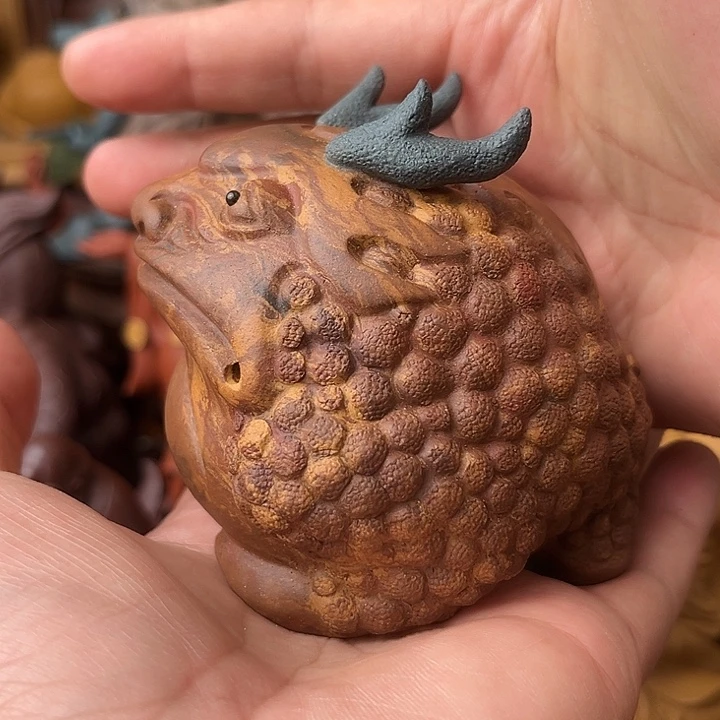 紫砂茶宠紫砂金蟾