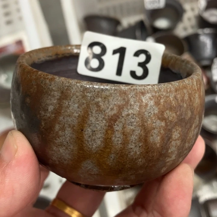 柴烧杯子与宝瓶大放漏