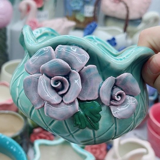 多肉绿植陶瓷花盆
