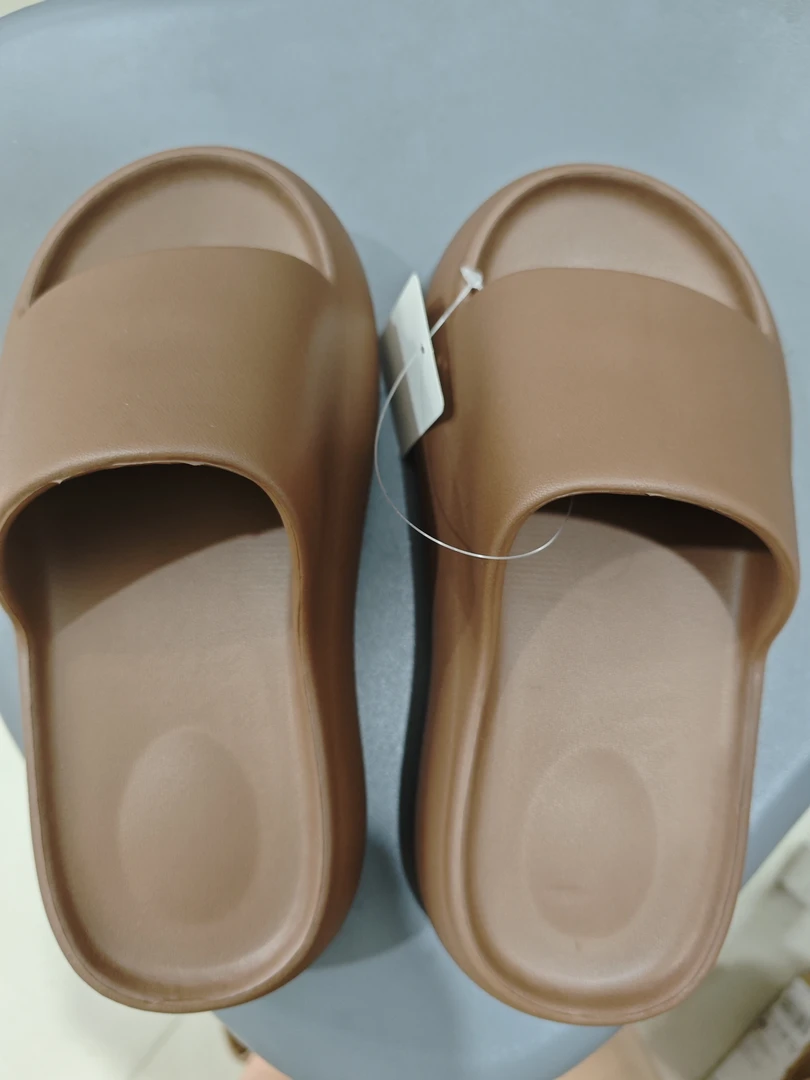 时尚舒适百搭一字拖简约厚款夏季女防滑厚底