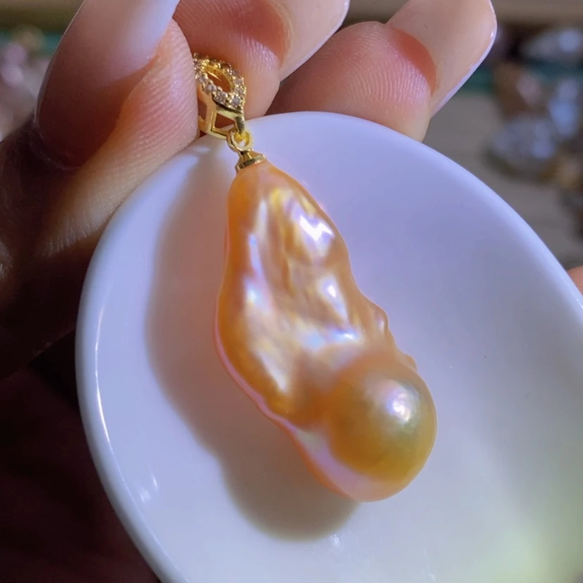 【闪购商品】淡水珍珠天然珍珠（微瑕）合金
